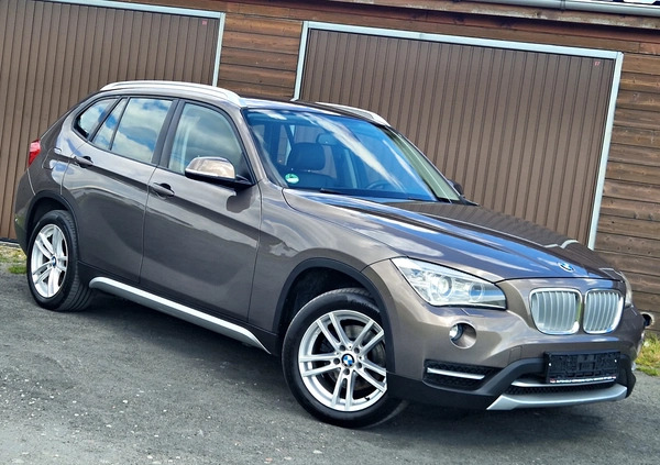 BMW X1 cena 53900 przebieg: 174000, rok produkcji 2013 z Września małe 781